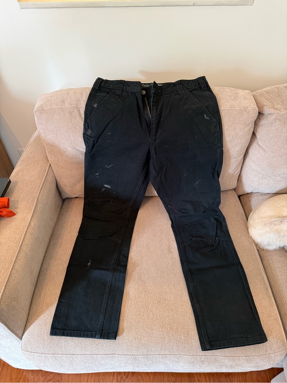 Carhartt Black Cargo Work Pants